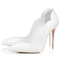 Women's Closed Pointed Toe Pumps 4inch Stiletto Sexy High Heels Office Lady Wedding Party Dress Shoes Unisex Mens Plus Size Shoes