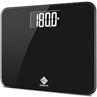 Scale for Body Weight, Bathroom Digital Weighing Machine for People, Extra Wide Platform and High Capacity, Accurate and Safe, Large Number and Easy-to-Read on Backlit LCD Display, 440 lb