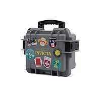 Invicta 3-Slot Patch Impact Watch Case, Grey (DC3PATCH)