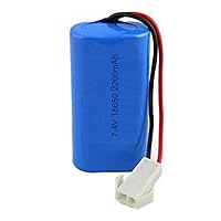 7.4V 2200Mah Rechargeable Lithium Ion Battery Pack, High Performance Backup Battery, with PCB and NTC, 1 Pcs