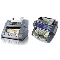 Cassida 8800R USA Premium Bank-Grade Mixed Denomination Money Counter Machine & 6600 UV/MG – USA Business Grade Money Counter