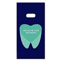 We Love Our Patients Dental Giveaway Bags, 6