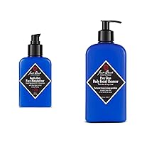 Jack Black Double-Duty Face Moisturizer and Pure Clean Daily Facial Cleanser Set