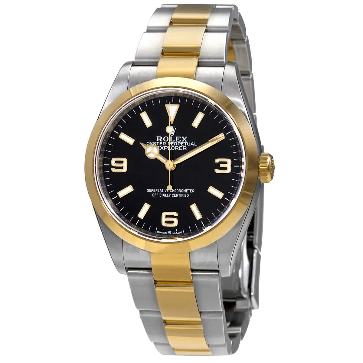 Rolex Explorer Automatic Chronometer Black Dial Men's Watch 124273BKASO