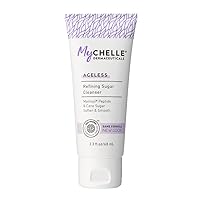 MyCHELLE Dermaceuticals Refining Sugar Cleanser, 2.3 Fl Oz - Skin & Facial Cleanser with Matrixyl Peptide & Cane Sugar to Soften, Smooth & Help to Reduce the Appearance of Fine Lines and Wrinkles