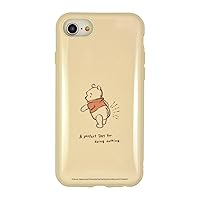 グルマンディーズ Gourmandise DNG-32PO Disney Character IIIIIIfit Case Compatible with iPhone SE (3rd Generation/2nd Generation) / 8/7 / 6s / 6 (4.7 inch) Winnie The Pooh