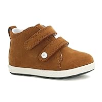 Bartek Baby Boys Leather First Steps Shoes 11773-015 Honey Brown (Infant/Toddler)