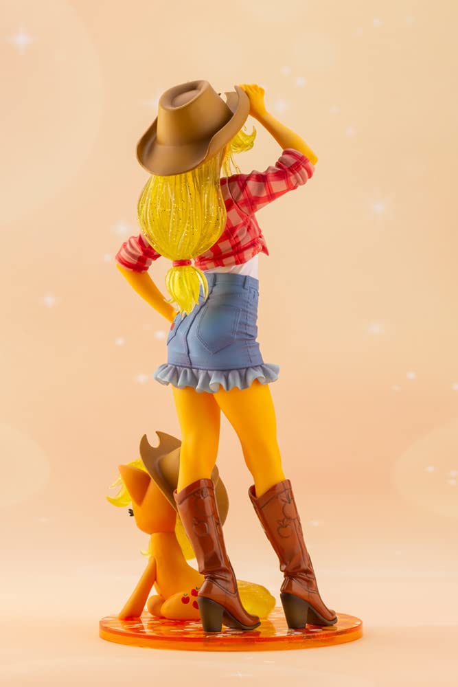 Kotobukiya My Little Pony: Applejack Limited Edition Bishoujo Statue, Multicolor