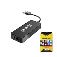 Carlinkit Wired CarPlay Dongle USB Adapter fit for Car Radio with Android 4.4.0 or Above System,Connect The Car's AutoKit App to get Wired CarPlay,Wired Android Auto,Wired Mirroring,OTA Upgrade etc