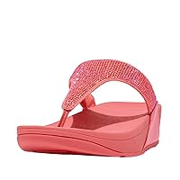 FitFlop Women's LULU Crystal Embellished Toe-Post Sandals