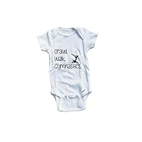 Baby Tee Time Baby Girls' Craw Walk Gymnastics One Piece