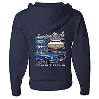 Ford 1967 Mustang (Front & Back) Full Zip Hoodie