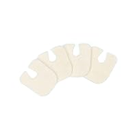 unisex-adult Felt Callus Pads, Relieve Pains & Reduces Friction on Calluses Off White, Universal
