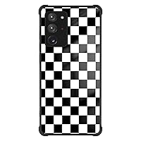 Tnarru Samsung Galaxy Note 20 Ultra Case Checkered Pattern Hard PC Back and Soft TPU Non-Slip Sides Slim Thin Scratchproof Protective Phone Case for Samsung Galaxy Note 20 Ultra