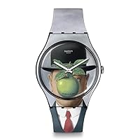 Swatch New Gent LE FILS DE L'Homme by Rene Magritte Quartz Watch
