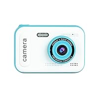 Digital Camera for,1080P Mini Digital Camera Digital Video Camera for Dual Lens 2.4 Inch IPS Screen Built-in Battery Cute Photo Frames Interesting Games with Neck Strap Birthday f