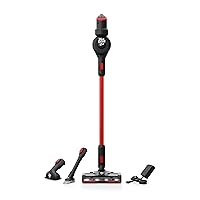 Dirt Devil Self-Standing Cordless Stick Vacuum Cleaner with Included Tools, for Carpet and Hard Floors Lightweight Design, Powerful Suction, LED Headlights, BD57000V, Black