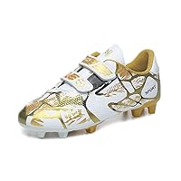 Kid's Rubber Football Cleat Boy and Girl Outdoor Sport Soccer Cleats Shoes Boys Girls Athletic Ground Soccer Sneaker