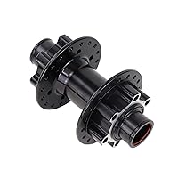 Correct DHL-20S Bicycle Dual Double Disc E Bike Hub 36H Downhill MTB Mountain Bicycle Aluminum Alloy Front Hubs 20mm 110mm 2 Bearings Appropriate (Color : Black 36H)