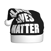 Black Lives Matter Christmas Hat Mens Women'S Party Supplies Unisex Cap For Holiday Party Hats