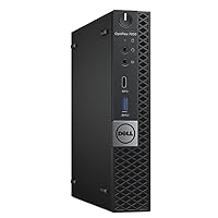 Dell Optiplex 7050 Micro Business Desktop i5-7500T UP to 3.30GHz 16GB DDR4 256GB NVMe M.2 SSD Wireless Keyboard Mouse WiFi BT HDMI Dual Monitor Support Win10 Pro (Renewed)