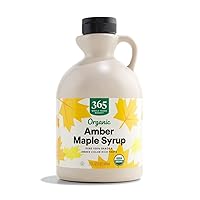 365 by Whole Foods Market, Organic Grade A Amber Maple Syrup, 32 Fl Oz