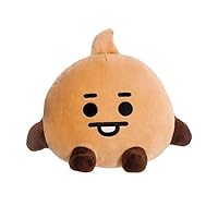 AURORA, 61369, BT21 Official Merchandise, Baby SHOOKY Sitting Doll 8In, Soft Toy, Brown