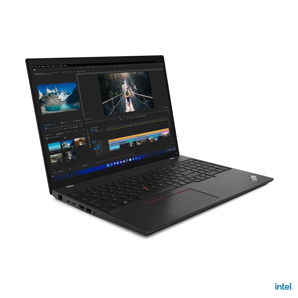 Lenovo 2023 ThinkPad T16 G1 16” WUXGA IPS Touch Laptop 12-Core Intel i7-1260P Iris Xe Graphics 48GB DDR4 4TB NVMe SSD 2xThunderbolt4 WiFi 6E RJ45 HDMI Backlit KB Fingerprint Windows 11 Pro w/RE USB