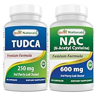 Best Naturals TUDCA 250mg & NAC 600 mg