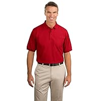 Port Authority Silk Touch Polo with Pocket. K500P
