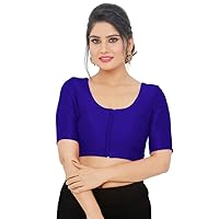 Globan impex Womens Party wear readymade Saree Blouse Designer Indian Style Choli Top for Women