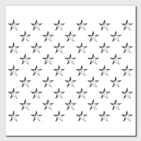 American Flag Star Stencil for Painting Best Vinyl Large 50 Stars Patriotic Stencils for Painting on Wood, Canvas, Wall -XL3 (2