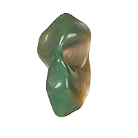 GEMHUB Natural Fire Opal Rough Stone Healing Crystal, 4.95 CT. Raw Fire Opal Rough Gemstone, DIY Jewelry Making Supplies, Chakra Healing Stone