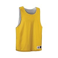 Alleson Athletic B47285125 Lacrosse Jersey Gold & White - Large & Extra Large