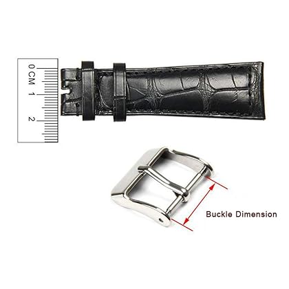 Wristband Replacemen Buckle Watch Strap Clasp 18mm Gold Watch Buckle Spring Bar Buckle