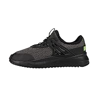 PUMA Kids Boys Pacer Future Knit Slip On Sneakers Casual Shoes Casual - Black - Size 11.5 M