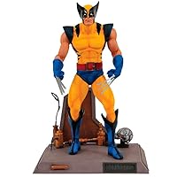 Diamond Select Toys 7-Inch Wolverine Action Figure with Deluxe Weapon X-Base and Display-Ready Packaging with Side Panel Artwork