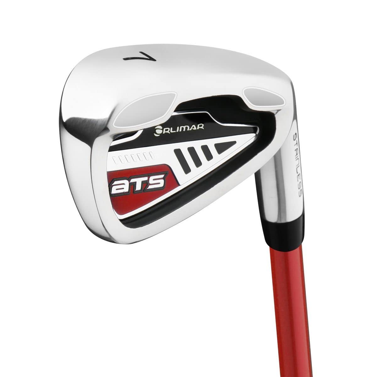 Orlimar ATS Junior Boys' Red/Black Series Individual Golf Clubs (Ages 9-12)