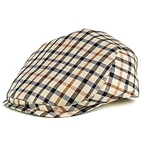 DAKS Men's Hunting Checkered Patterns, Whole Pattern, House Check, Cotton, Mesh, Made in Japan for Spring and Summer