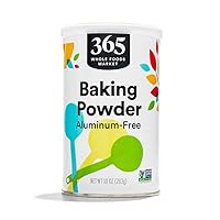 365 by Whole Foods Market, Baking Powder Aluminum Free, 10 Ounce