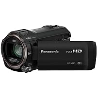 Full HD Video Camera Camcorder, 20X Optical Zoom, 1/2.3 Inch BSI Sensor, HDR Capture, Wi-Fi Smartphone HC-V785 (Black)
