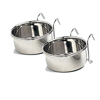 Ethical Stainless Steel Coop Cup For Dog, 10-Ounce [2-Pack]