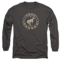 Ford Bronco Vintage Star Bronco Unisex Adult Long-Sleeve T Shirt for Men and Women