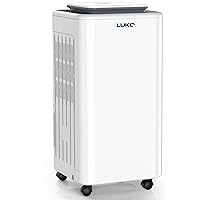 LUKO 2000 Sq. Ft Dehumidifiers for Large Room and Basements, 30 Pints Dehumidifier with Drain Hose, Auto or Manual Drainage, 0.528 Gallon Water Tank, Auto Defrost, Dry Clothes Function, 24H Timer