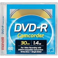Maxell DVD-R CAM/Sony 3¿ DVD-R Removable Disc in Jewel Box for Sony DVD Camcorders