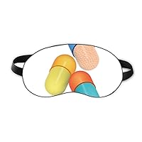 Health Care Products Capsule Pill Pattern Sleep Eye Shield Soft Night Blindfold Shade Cover
