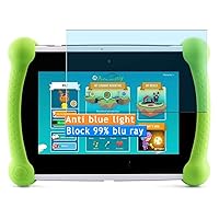 2-Pack Anti Blue Light Screen Protector, compatible with LeapFrog LeapPad Academy Kids Learning Tablet 7
