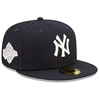 NY New York Yankees 59FIFTY 1996 World Series Side Patch Pop Sweat Fitted Cap, Hat