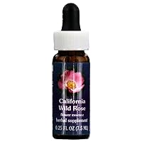California Wild Rose Dropper Herbal Supplements, 0.25 Ounce