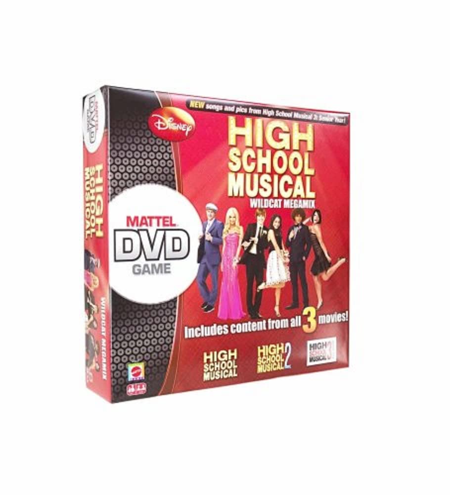 Disney High School Musical Wildcat Megamix DVD Board Game